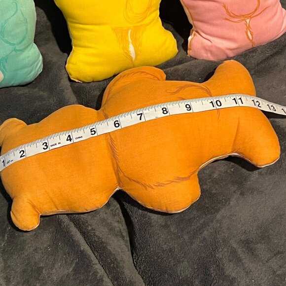 Care Bears Cut and Sew Plush Toys Fabric Panel 1980s Rare lot Of 4 12” tall hand - Picture 11 of 11
